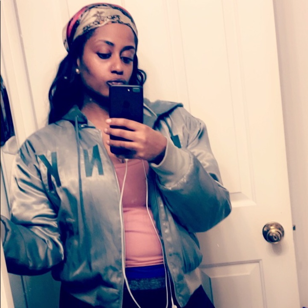 Limited edition love pink bomber jacket